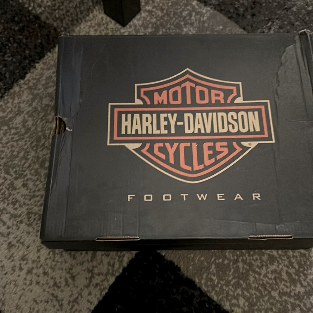 Harley Davison black boots